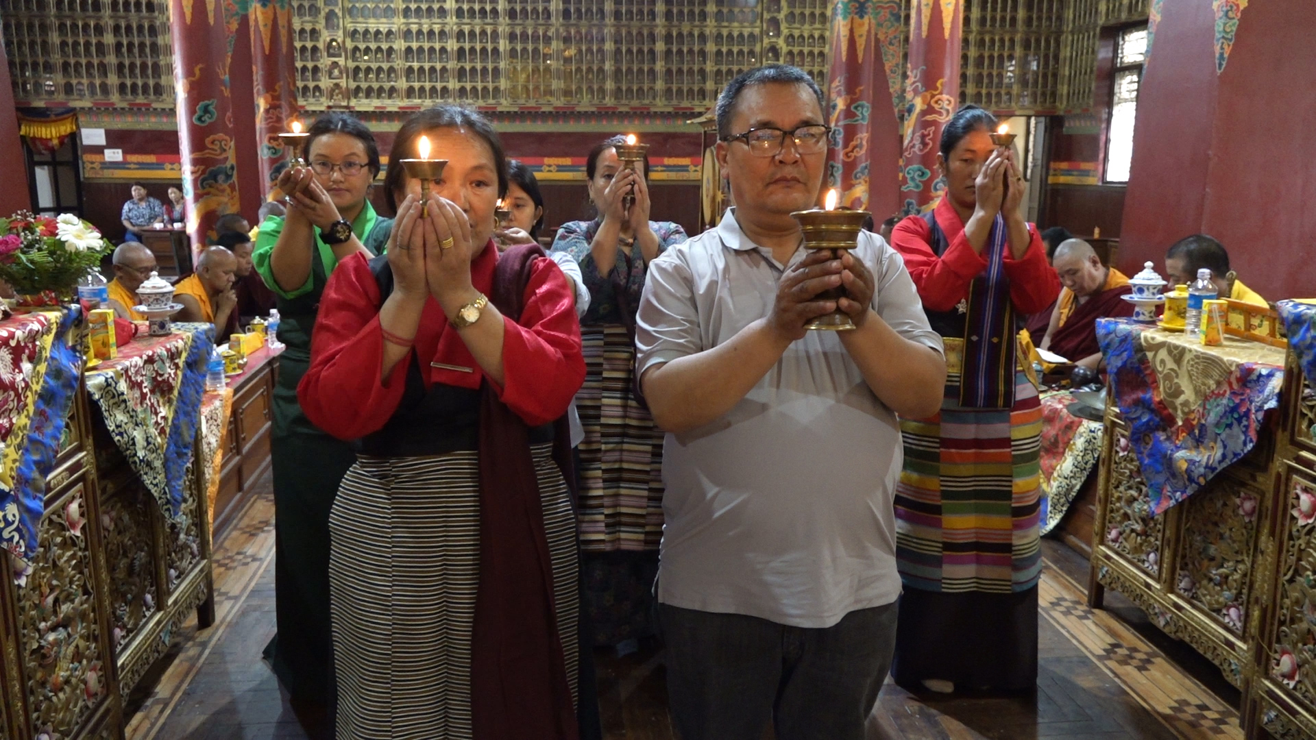 स्वर्गीय डोल्मा शेर्पा च्यावाको प्रथम वर्षको लोम्छ्यो कार्यक्रम सम्पन्न